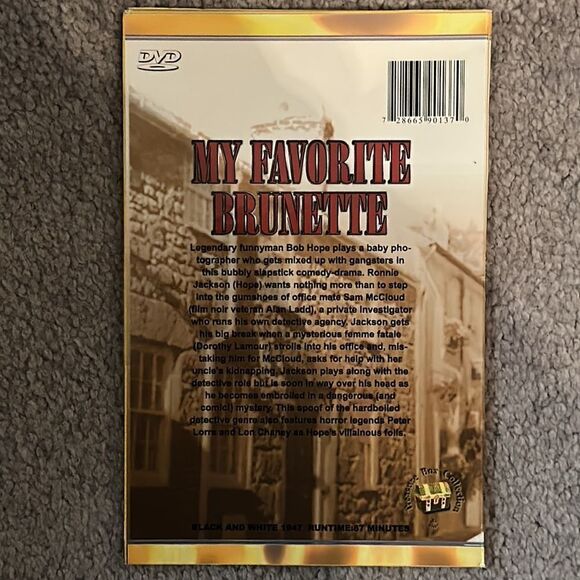 “My Favorite Brunette” DVD! - Picture 2 of 5